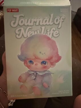 Journal of Newlife Pastel Plush Pendant - Pink & Purple